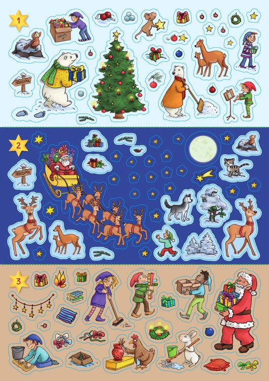 Produktbild: Mein Sticker-Adventskalender