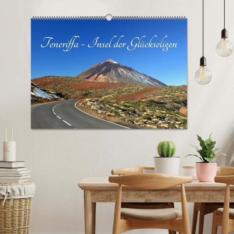 Produktbild: Teneriffa - Insel der Gl&uuml;ckseligen (Wandkalender 2026 DIN A2 quer), CALVENDO Monatskalender