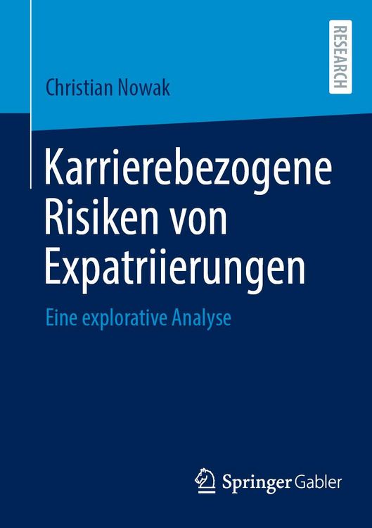 Produktbild: Karrierebezogene Risiken von Expatriierungen