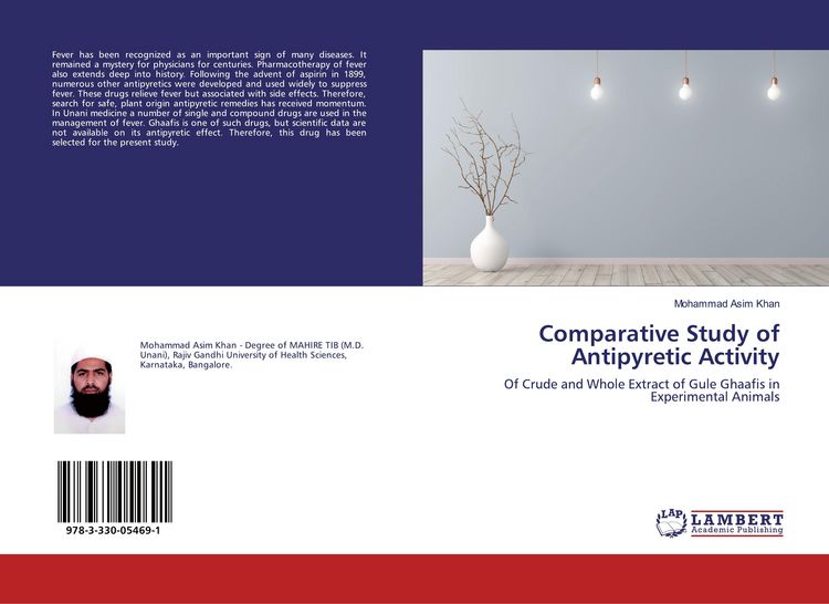 Produktbild: Comparative Study of Antipyretic Activity