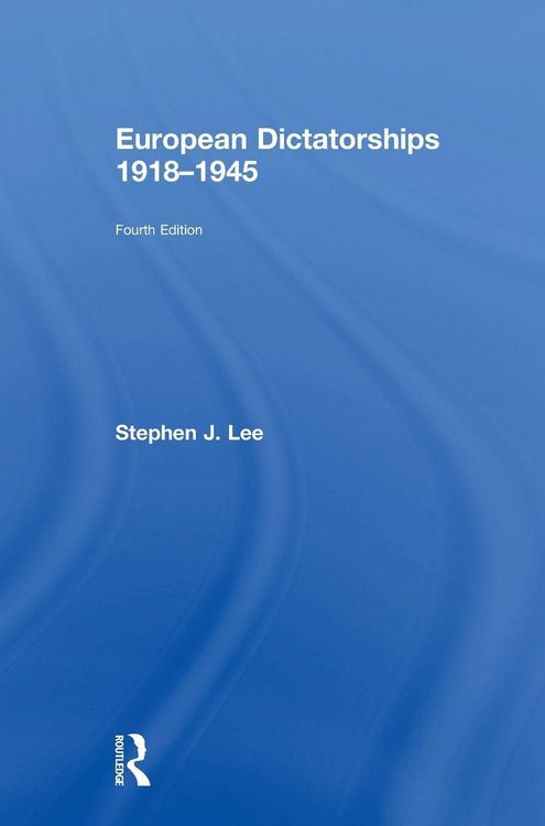 Produktbild: European Dictatorships 1918-1945