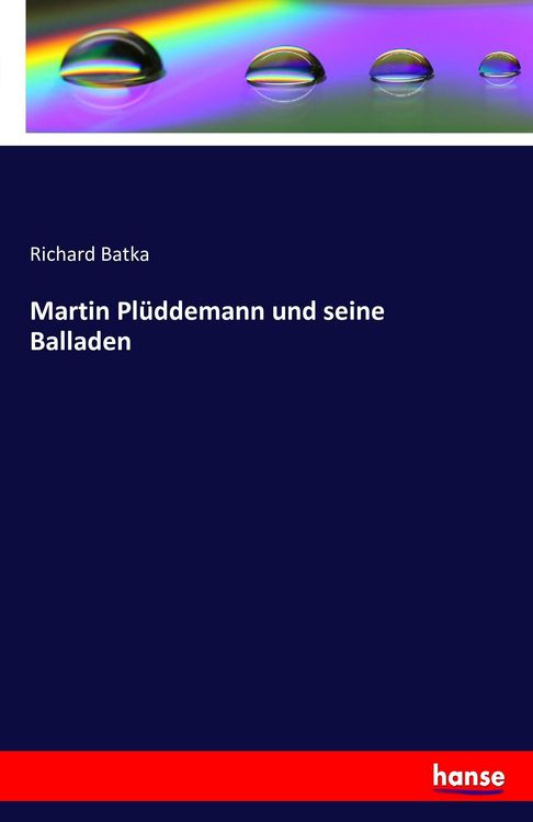 Produktbild: Martin Pl&uuml;ddemann und seine Balladen