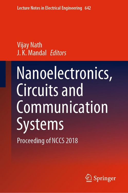 Produktbild: Nanoelectronics, Circuits and Communication Systems