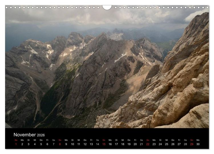 Produktbild: Die Dolomiten &ndash; Wanderparadies in S&uuml;dtirol (Wandkalender 2026 DIN A3 quer), CALVENDO Monatskalender