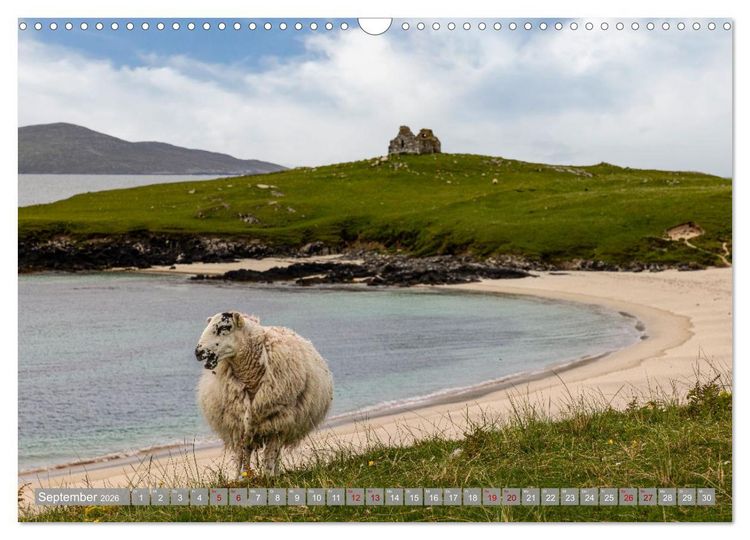 Produktbild: Lewis und Harris, die ungez&auml;hmten &Auml;u&szlig;eren Hebriden. (Wandkalender 2026 DIN A3 quer), CALVENDO Monatskalender