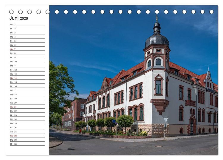 Produktbild: Sangerhausen (Tischkalender 2026 DIN A5 quer), CALVENDO Monatskalender
