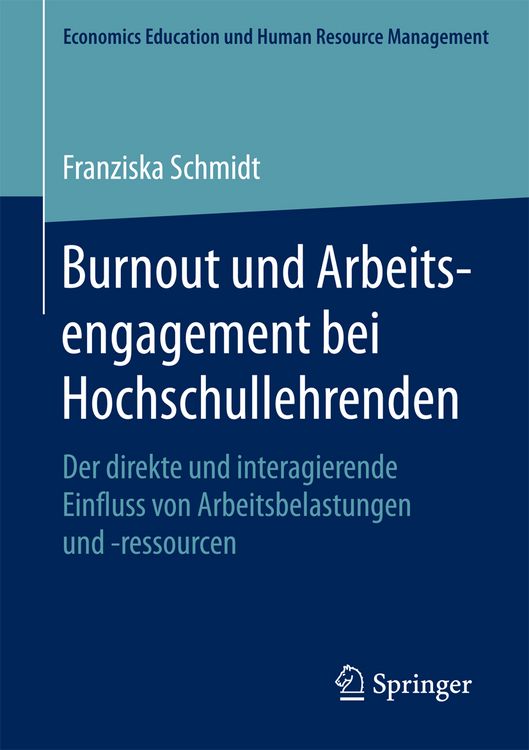 Produktbild: Burnout und Arbeitsengagement bei Hochschullehrenden