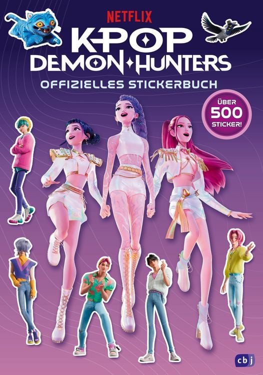 Produktbild: KPop Demon Hunters - Offizielles Stickerbuch