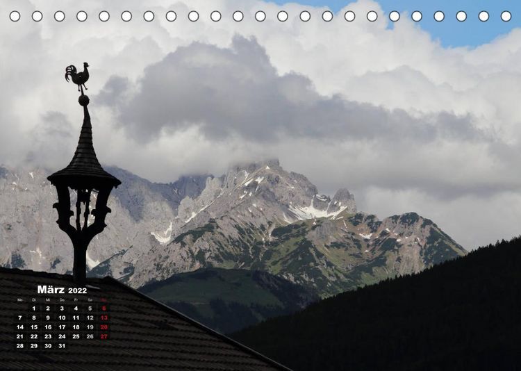 Produktbild: Bergdramen (Tischkalender 2022 DIN A5 quer)