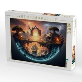 Produktbild: CALVENDO Puzzle Weltbild | 1000 Teile Lege-Gr&ouml;&szlig;e 64x48cm Foto-Puzzle f&uuml;r gl&uuml;ckliche Stunden