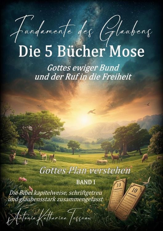 Produktbild: Fundamente des Glaubens: Die 5 B&uuml;cher Mose - Gottes ewiger Bund und der Ruf in die Freiheit