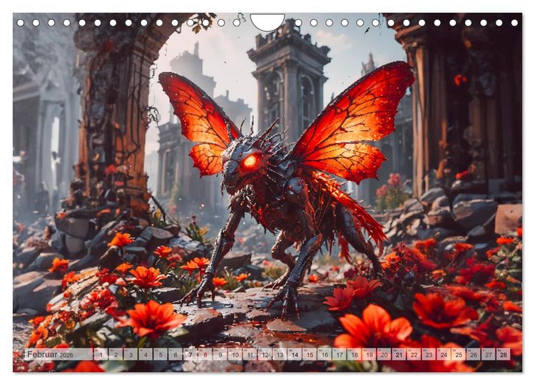 Produktbild: Apokalyptische Wildnis - Schatten der Zivilisation (Wandkalender 2026 DIN A4 quer), CALVENDO Monatskalender