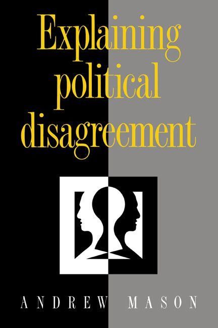 Produktbild: Explaining Political Disagreement