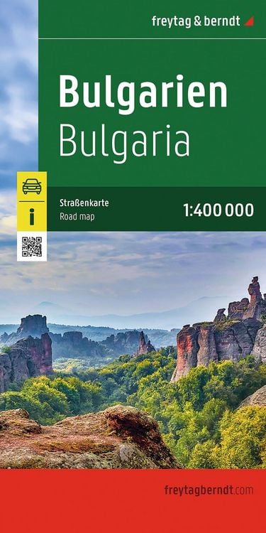 Produktbild: freytag & berndt Stra&szlig;enkarte Bulgarien 1:400.000