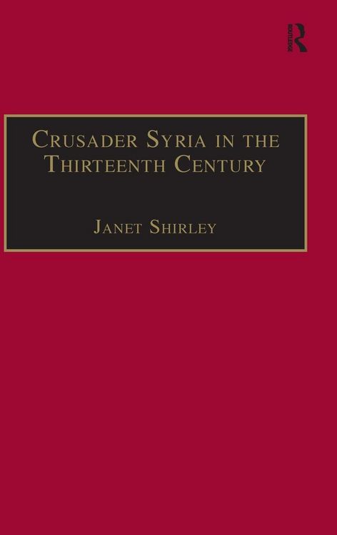 Produktbild: Crusader Syria in the Thirteenth Century