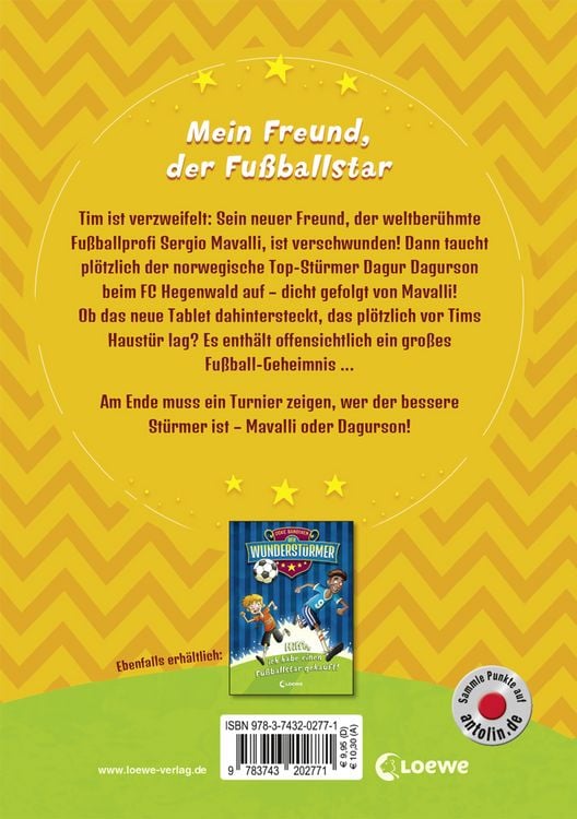 Produktbild: Der Wunderst&uuml;rmer (Band 2) - Zwei Fu&szlig;ballstars sind besser als einer!