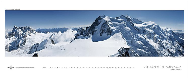 Produktbild: Die Alpen im Panorama