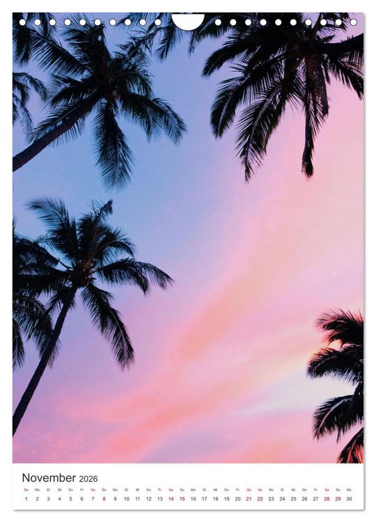 Produktbild: Hawaii - Das wundersch&ouml;ne Land im Pazifik. (Wandkalender 2026 DIN A4 hoch), CALVENDO Monatskalender