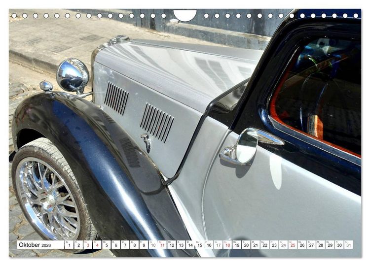 Produktbild: MG Classics - Britische Oldtimer in Kuba (Wandkalender 2026 DIN A4 quer), CALVENDO Monatskalender