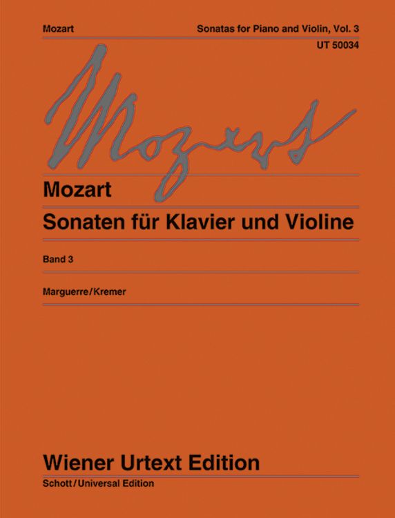 Produktbild: Mozart, W: Sonaten