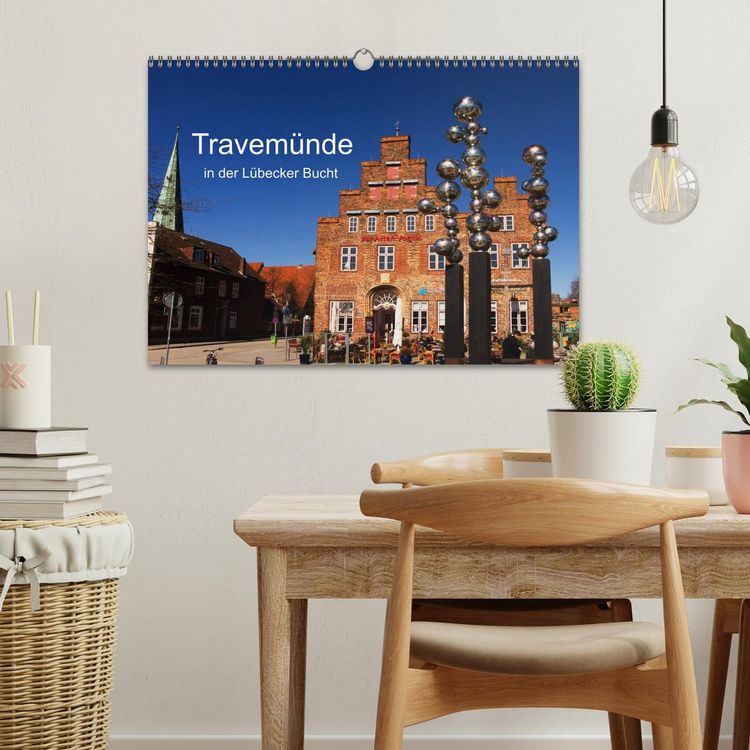 Produktbild: Travem&uuml;nde in der L&uuml;becker Bucht (Wandkalender 2026 DIN A3 quer), CALVENDO Monatskalender