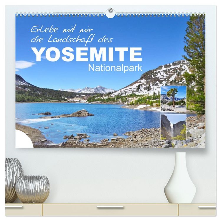Produktbild: Erlebe mit mir die Landschaft des Yosemite Nationalpark (hochwertiger Premium Wandkalender 2026 DIN A2 quer), Kunstdruck in Hochglanz