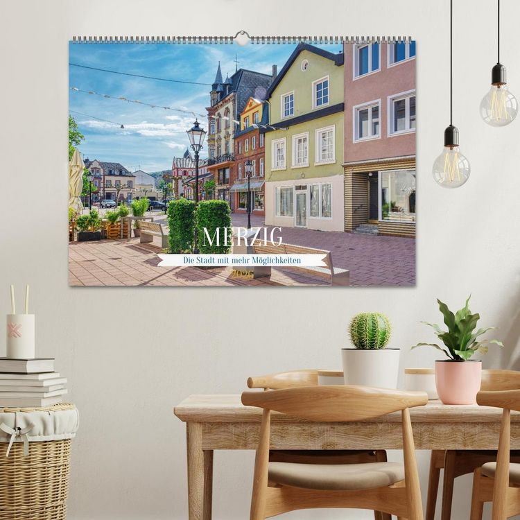 Produktbild: Merzig - Die Stadt mit mehr M&ouml;glichkeiten (Wandkalender 2026 DIN A2 quer), CALVENDO Monatskalender