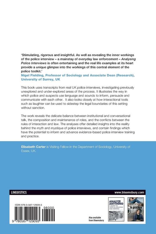 Produktbild: Analysing Police Interviews