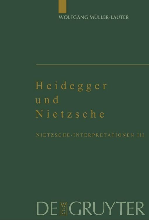 Produktbild: Heidegger und Nietzsche