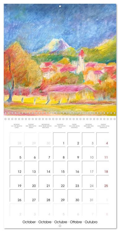 Produktbild: Autumn paintings (Wall Calendar 2026 12 &times; 12 Inch) CALVENDO 12 Month Wall Calendar