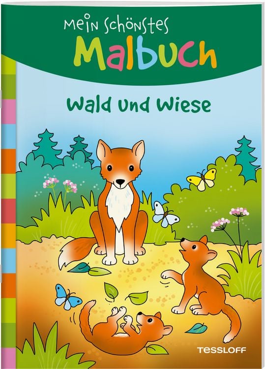 Produktbild: Mein sch&ouml;nstes Malbuch. Wald und Wiese