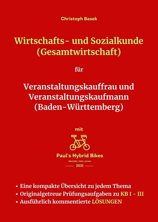 Produktbild: Wirtschafts- und Sozialkunde (Gesamtwirtschaft) f&uuml;r Veranstaltungskauffrau und Veranstaltungskaufmann (Baden-W&uuml;rttemberg)