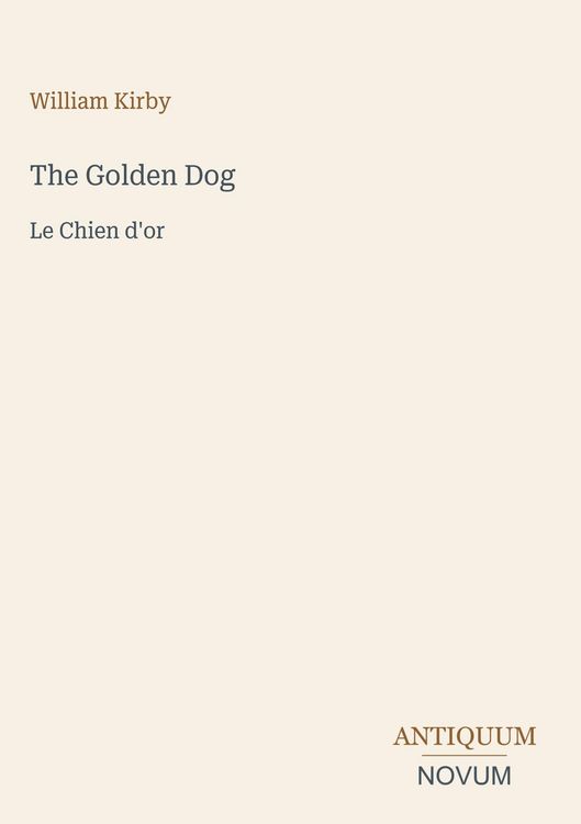 Produktbild: The Golden Dog