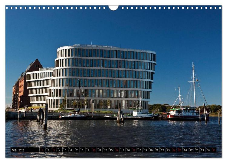 Produktbild: Ostseeperle Rostock (Wandkalender 2026 DIN A3 quer), CALVENDO Monatskalender