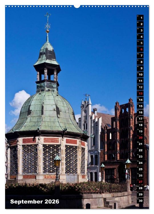 Produktbild: Zauberhaftes Wismar (hochwertiger Premium Wandkalender 2026 DIN A2 hoch), Kunstdruck in Hochglanz