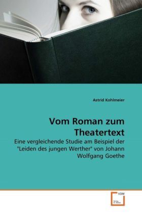 Produktbild: Kohlmeier, A: Vom Roman zum Theatertext