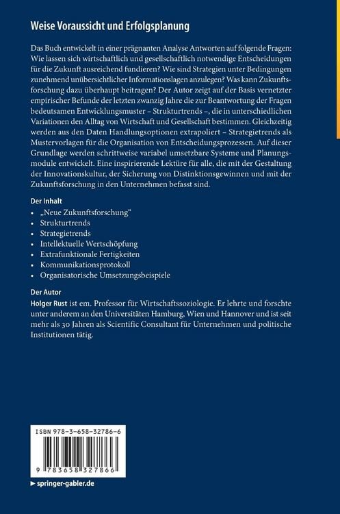 Produktbild: Weise Voraussicht und Erfolgsplanung