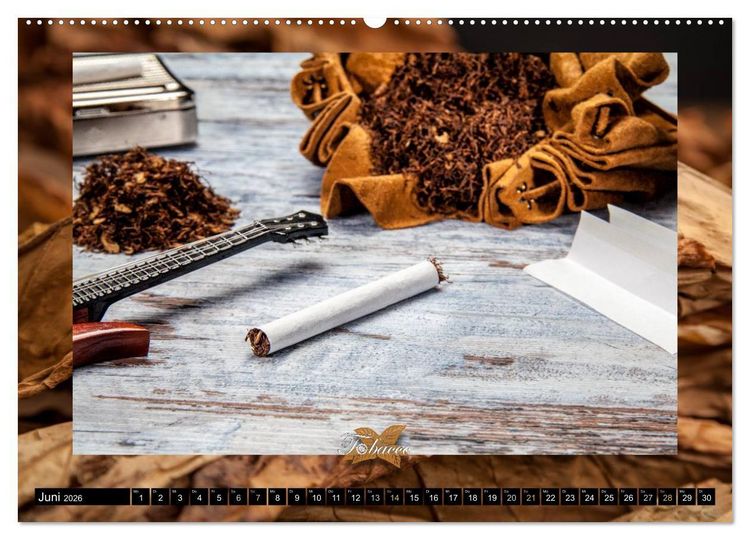 Produktbild: Tobacco - Genuss und Flair der Tabakkultur (Wandkalender 2026 DIN A2 quer), CALVENDO Monatskalender
