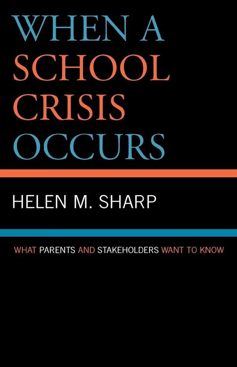 Produktbild: When a School Crisis Occurs