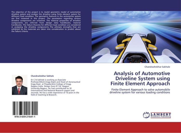 Produktbild: Analysis of Automotive Driveline System using Finite Element Approach