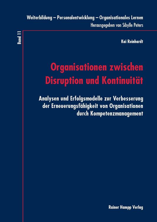 Produktbild: Organisationen zwischen Disruption und Kontinuit&auml;t