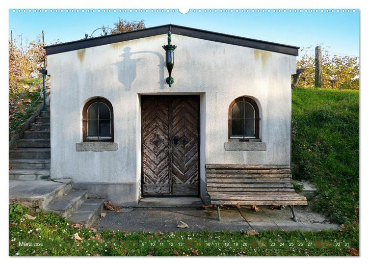 Produktbild: Kulturgut Kellergassen - Tradition und Geselligkeit im Weinviertel (Wandkalender 2026 DIN A2 quer), CALVENDO Monatskalender