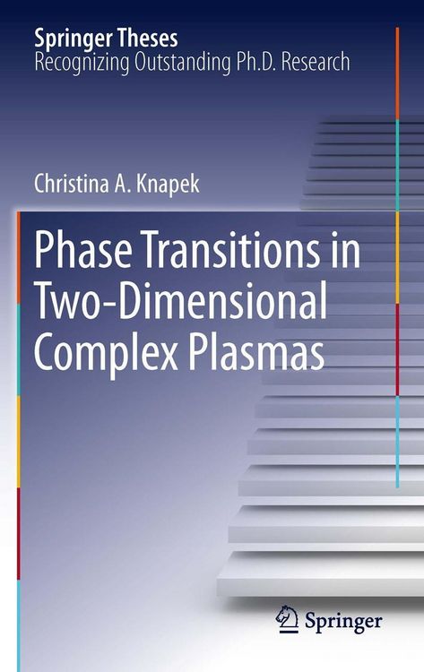 Produktbild: Phase Transitions in Two-Dimensional Complex Plasmas