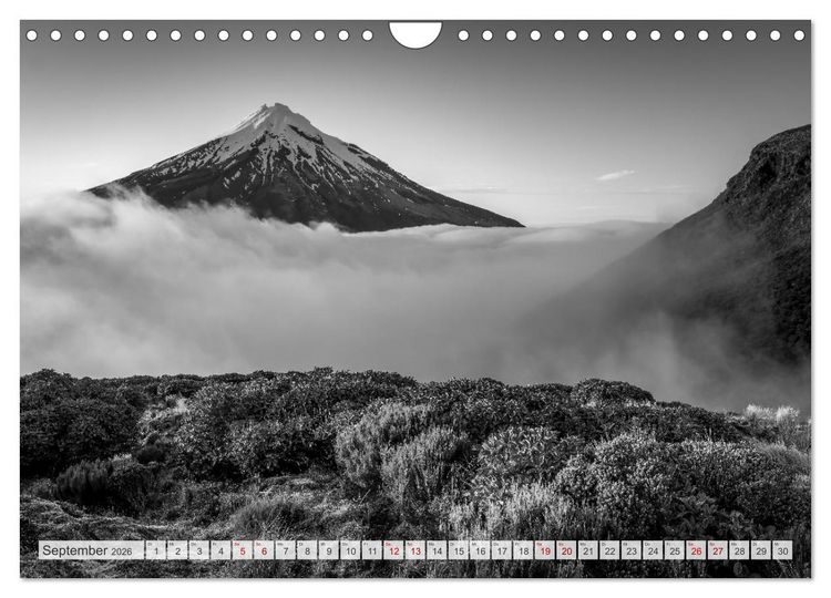 Produktbild: Monochrome Wonders (Wandkalender 2026 DIN A4 quer), CALVENDO Monatskalender