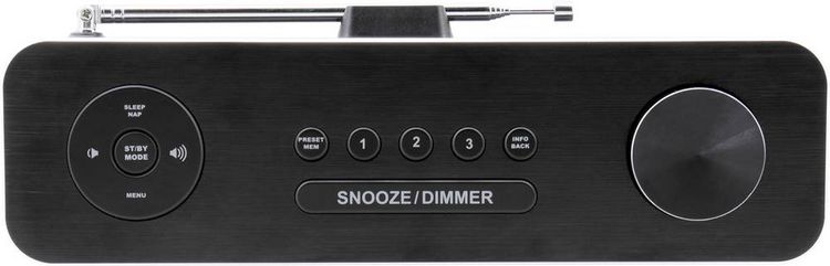 Produktbild: soundmaster DAB700SW Tischradio DAB+, UKW Bluetooth&reg;, AUX, DAB+, UKW, SD, USB Weckfunktion, Freisprechfunktion Schwarz