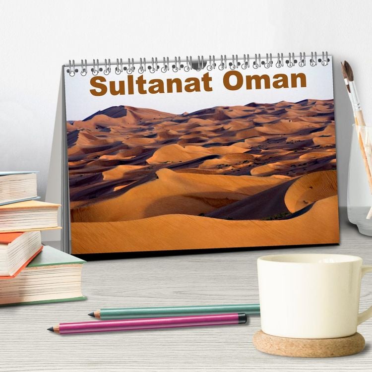 Produktbild: Sultanat Oman (Tischkalender 2026 DIN A5 quer), CALVENDO Monatskalender
