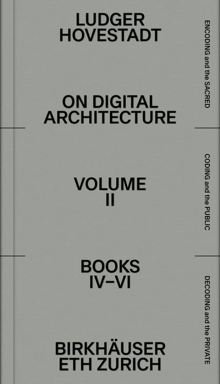 Produktbild: On Digital Architecture in Ten Books