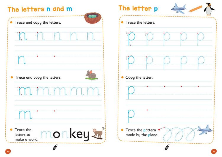 Produktbild: Lower Case Letters Age 3-5 Wipe Clean Activity Book