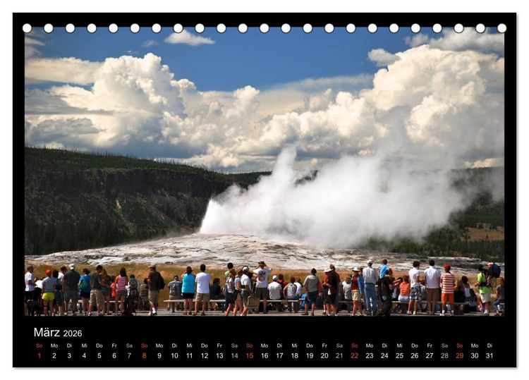 Produktbild: USA - Nordwesten (Tischkalender 2026 DIN A5 quer), CALVENDO Monatskalender