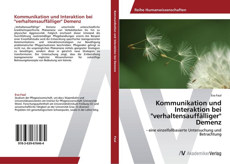 Produktbild: Kommunikation und Interaktion bei "verhaltensauff&auml;lliger" Demenz